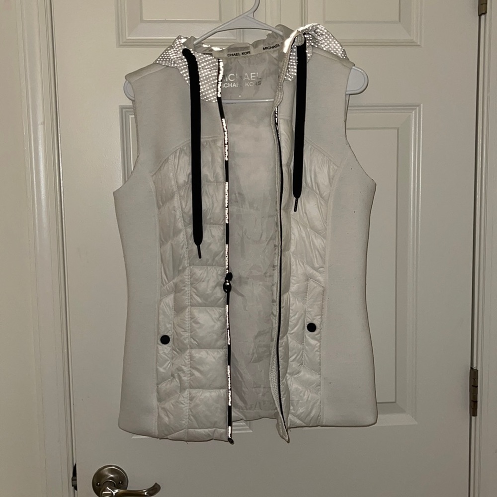 White Michael Kors Vest